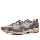 Mizuno Men's Wave Rider 10 'Okina' Sneakers in Opal Gray/Pumpkin Spice