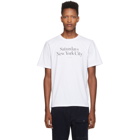 Saturdays NYC White Miller Standard T-Shirt