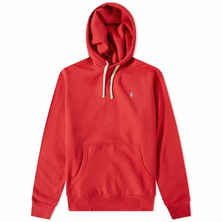 Photo: Polo Ralph Lauren Men's Classic Popover Hoody in Starboard Red