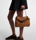 Balenciaga Rodeo Small suede tote bag