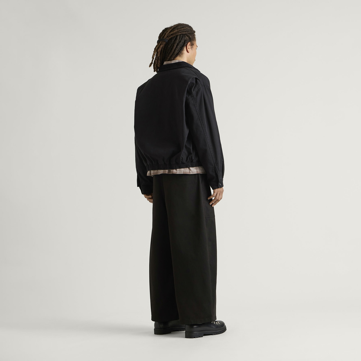 END. Men's Monogram Jacket in Cinder Black