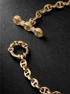 HOORSENBUHS - 3mm Open-Link Gold Diamond Bracelet - Gold