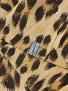 Visvim - Caban Camp-Collar Leopard-Print Silk Shirt - Animal print