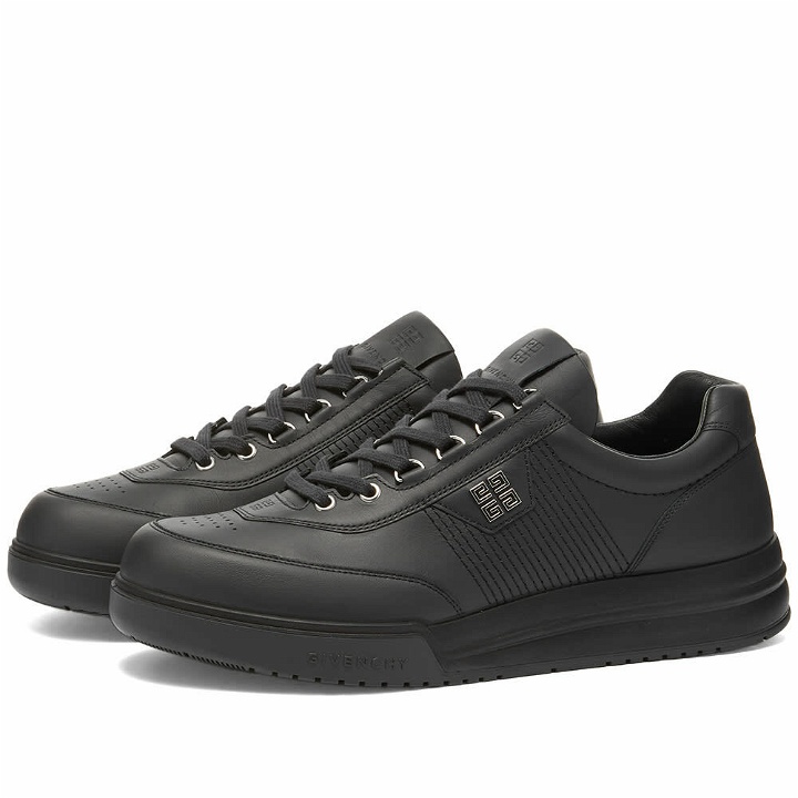 Photo: Givenchy Men's G4 Low Sneakers in Black