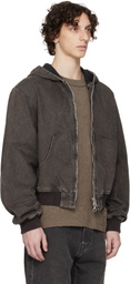 OUR LEGACY Black Bank Denim Jacket