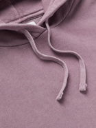 John Elliott - Interval Garment-Dyed Cotton-Jersey Hoodie - Pink