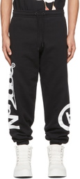 Aitor Throup’s TheDSA Black 'No2986' Lounge Pants