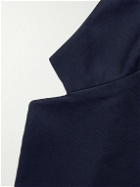 Missoni - Zigzag Cotton-Blend Jacquard Suit Jacket - Blue