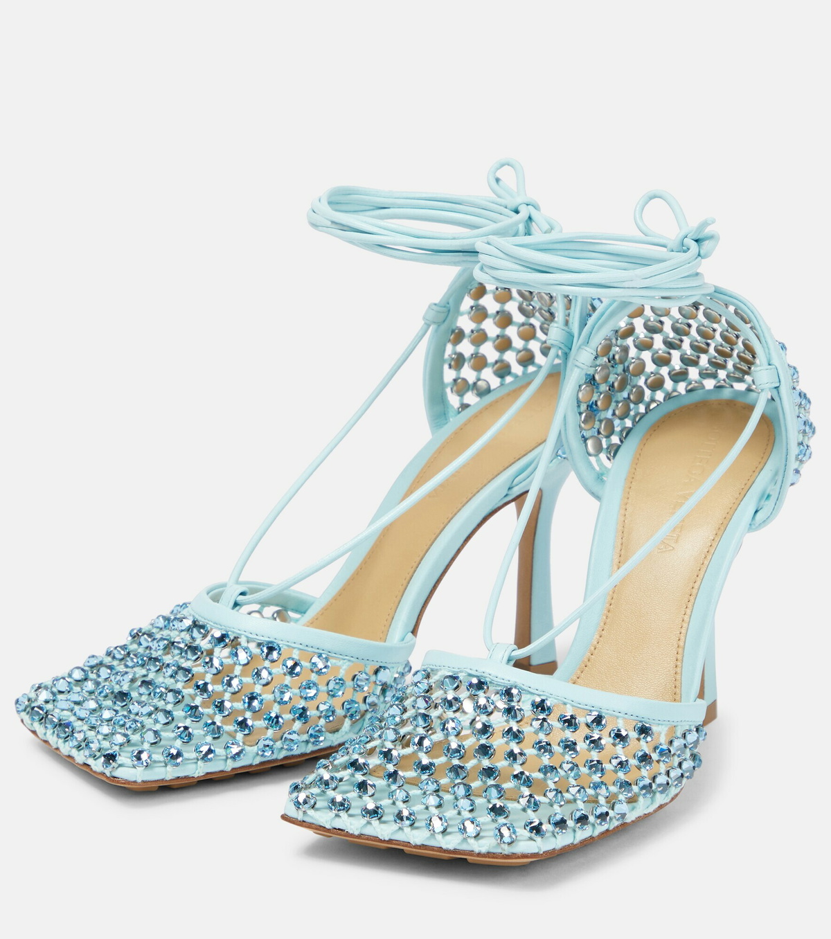 Bottega Veneta - Sparkle Stretch embellished sandals Bottega Bottega Veneta - Sparkle Stretch embellished sandals Bottega
