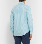 Polo Ralph Lauren - Button-Down Collar Striped Cotton Oxford Shirt - Blue