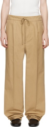 Fear of God ESSENTIALS Tan Pleat Front Trousers