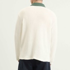 Palmes Men's Knitted Rugby Shirt in Off-White