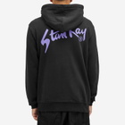 Stan Ray Men's OG Logo Hoodie in Black/Purple