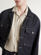 Aimé Leon Dore - Novelty Camp-Collar Cotton-Jacquard Shirt - Neutrals