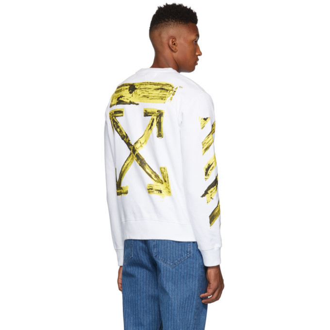 Off white best sale acrylic arrows sweatshirt