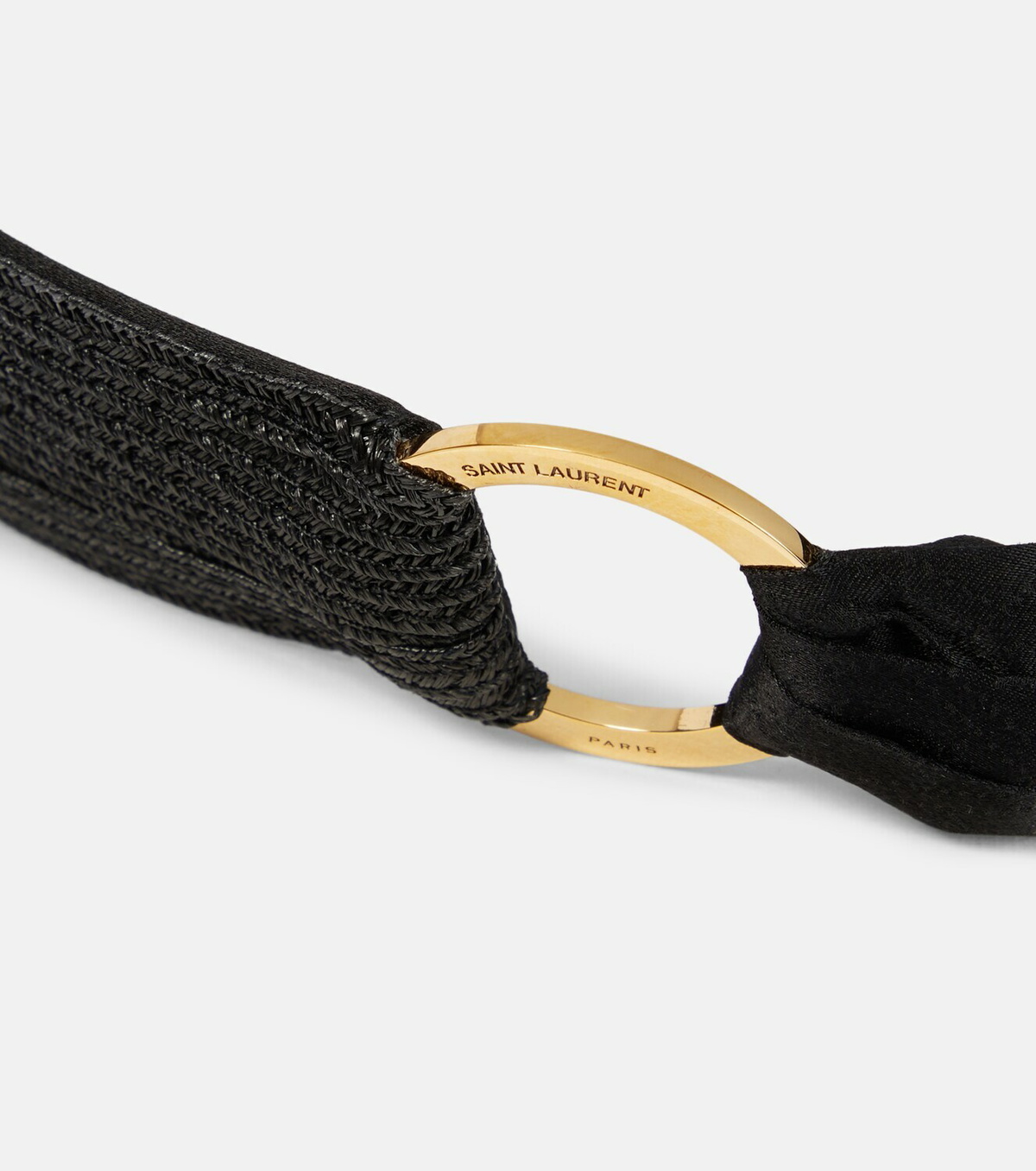 Saint Laurent Raffia visor Saint Laurent display picture 2