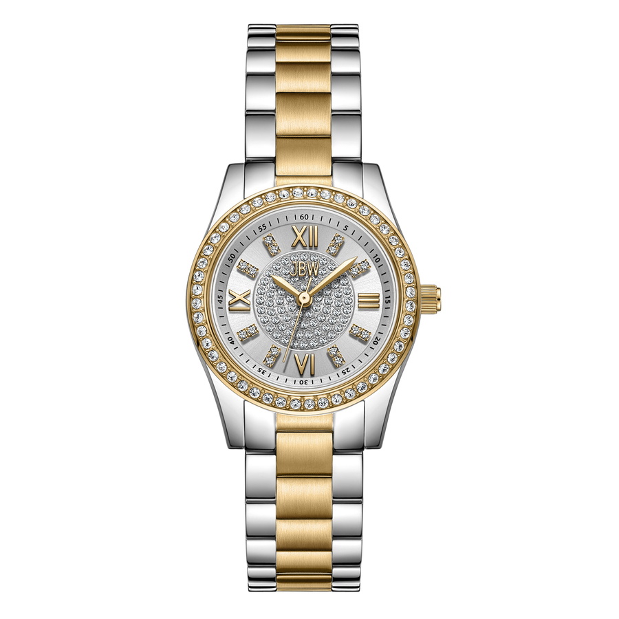 JBW Mondrian 28 Quartz Silver Dial Unisex Watch J6391C