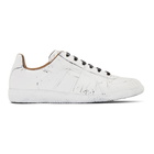 Maison Margiela White Paint Replica Sneakers