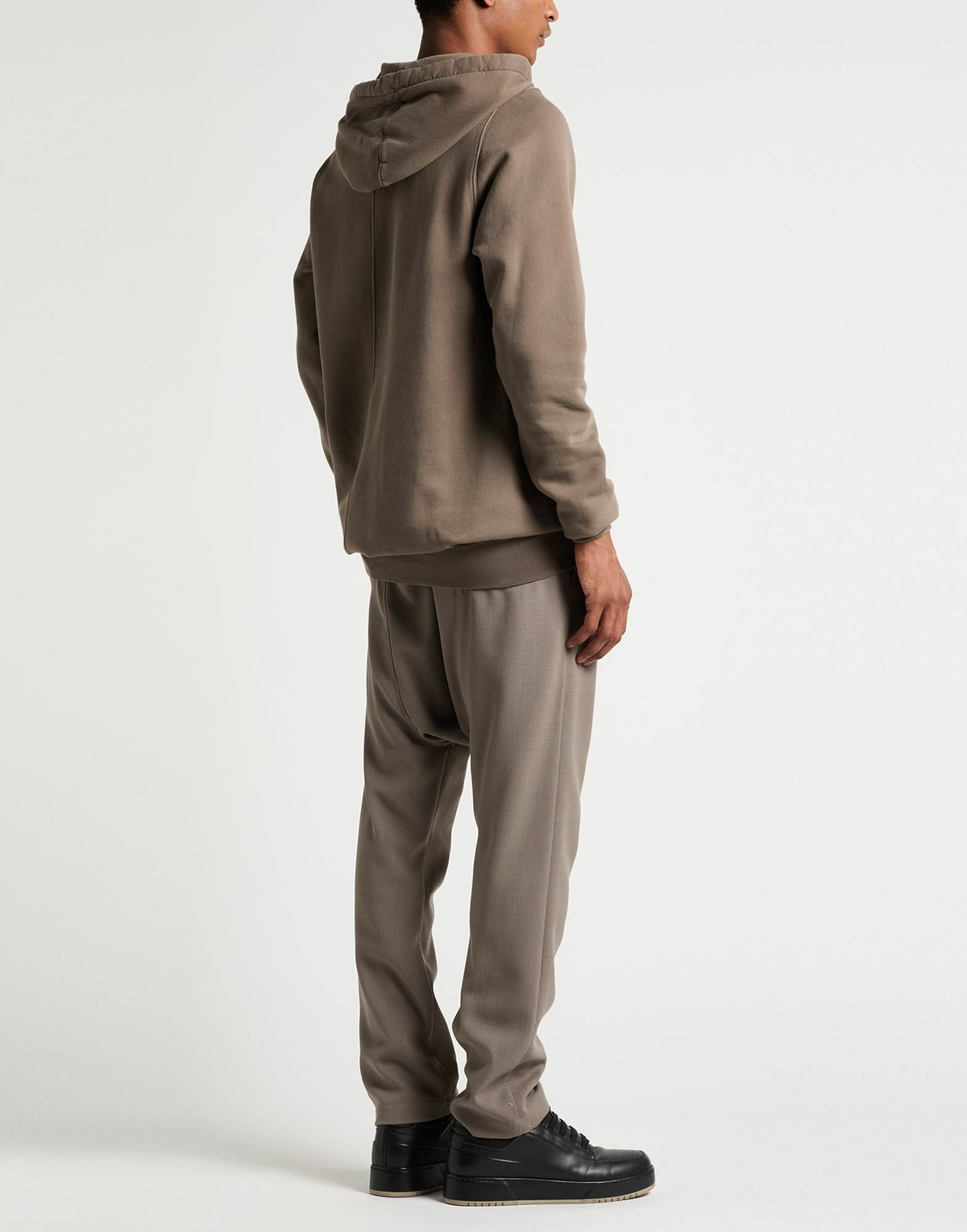 Rick Owens Mens Sweatshirt Taupe