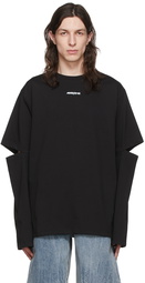 ADER error Black Obe Long T-Shirt