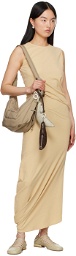 LEMAIRE Taupe Small Soft Game Bag