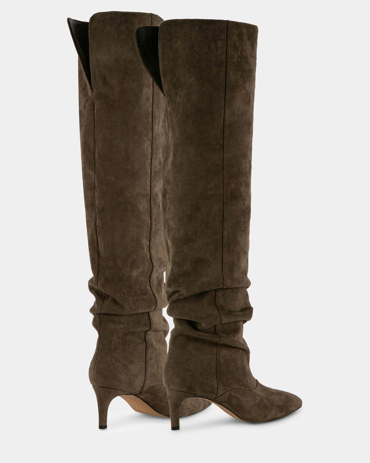 Steve Madden Stassii Boots in Taupe