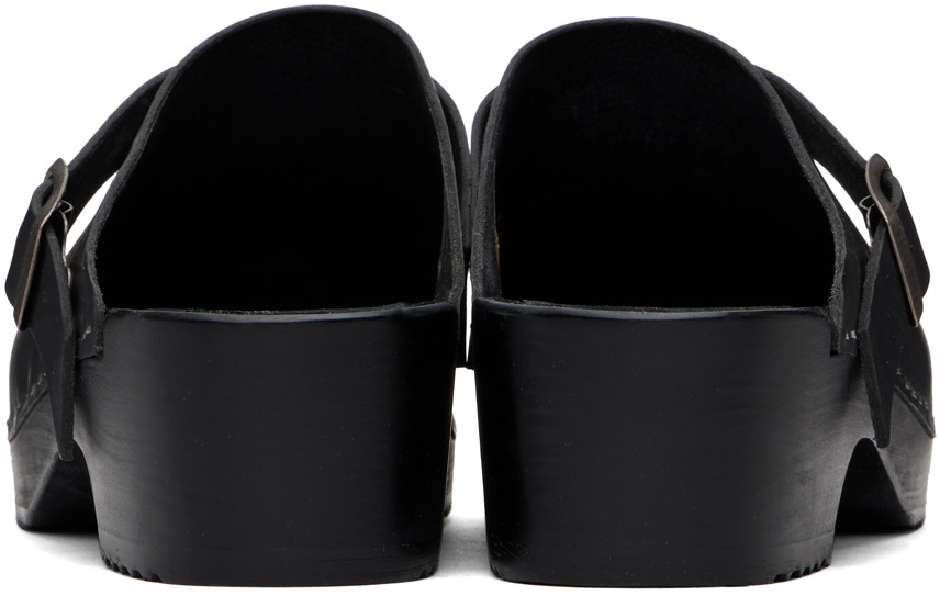Filippa K Black Swedish Hasbeens Edition Clogs