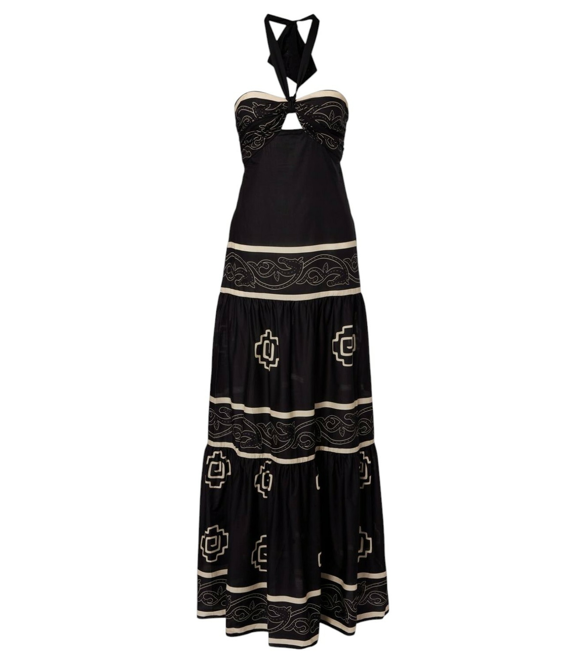 Johanna Ortiz Inspiring Vistas tie-dye silk maxi dress