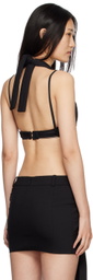 Jacquemus Black Le Papier 'Le Haut Cuscinu' Bra