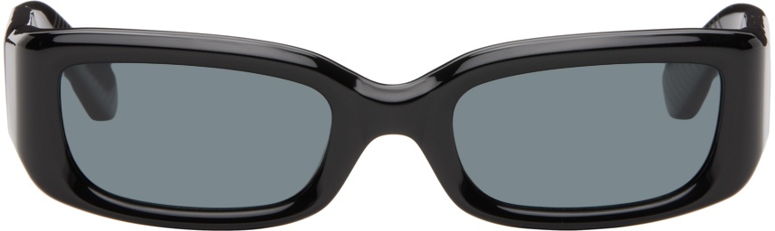 Photo: Second/Layer Black 'The Rev' Sunglasses
