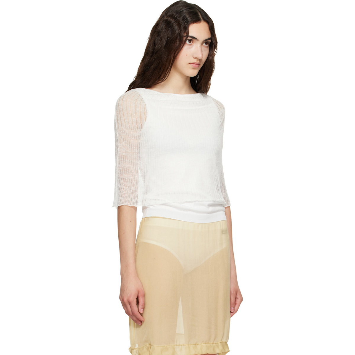 Paloma Wool Off-White Saphira Top