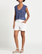 Crossley Womens Sweater Slate in Blue
