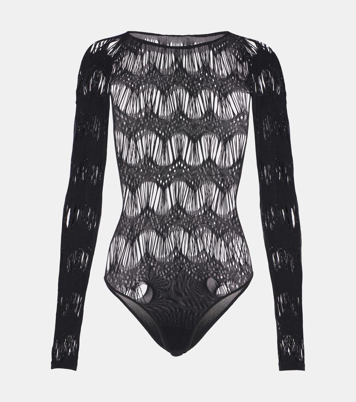Saint Laurent Open-knit bodysuit Saint Laurent