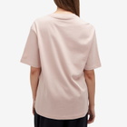 Air Jordan Women's Wordmark 85 T-Shirt in Pink Oxford