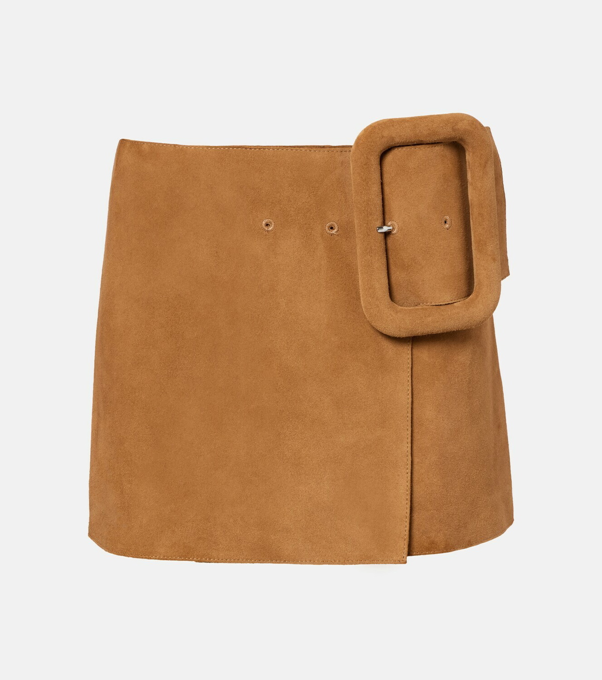 Ami Paris Suede miniskirt