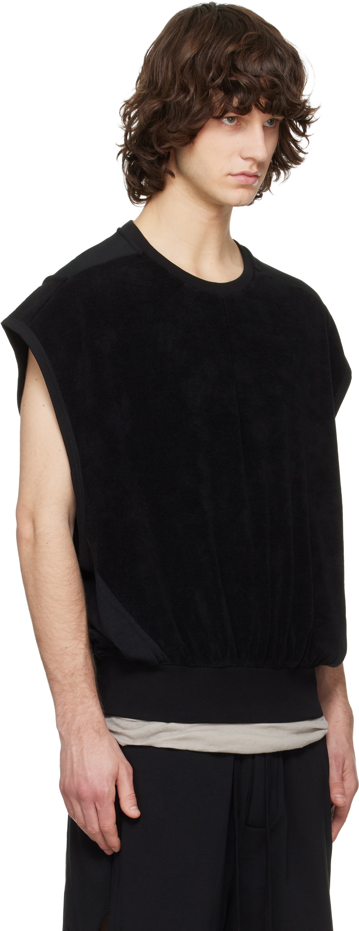 thom/krom Black M TS 917 Sweatshirt
