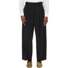 Studio Nicholson Black Line Tailored Trousers