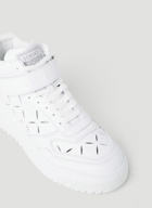 Versace Perforated Sneakers male White