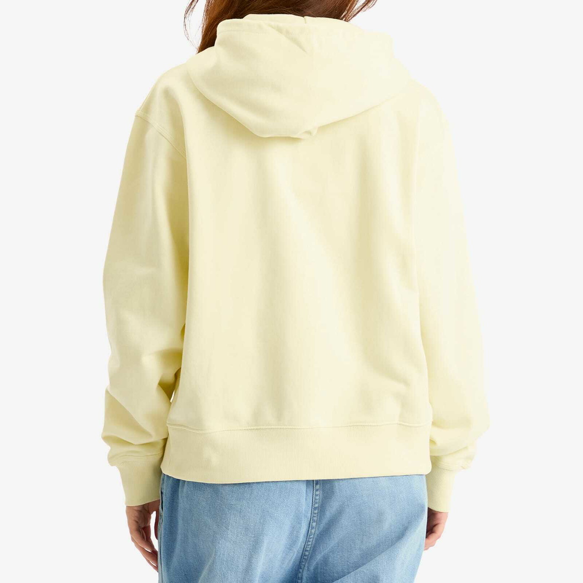 Gramicci Women's One Point Zip Hoodie in Lemon