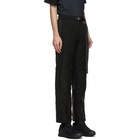 C2H4 Black Vanward Layered Lounge Pants