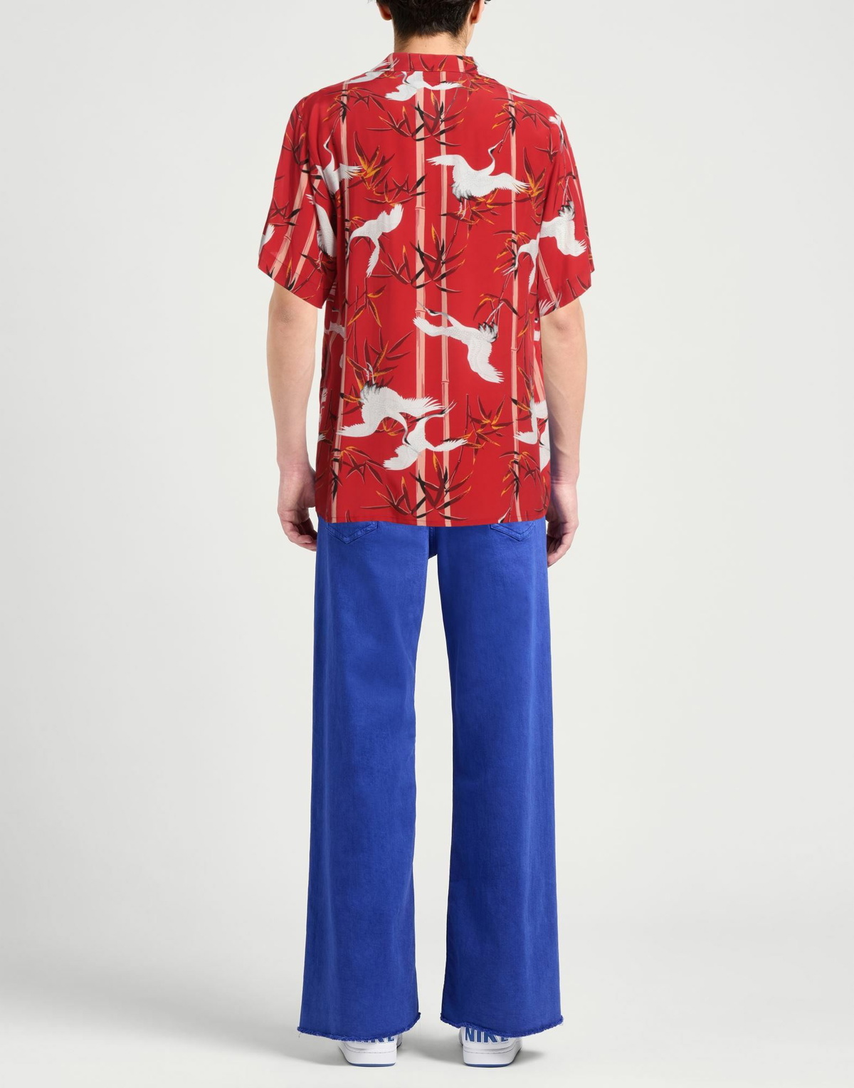 Buscemi Mens Shirt in Red
