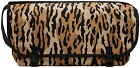 WACKO MARIA Beige Leopard Messenger Bag
