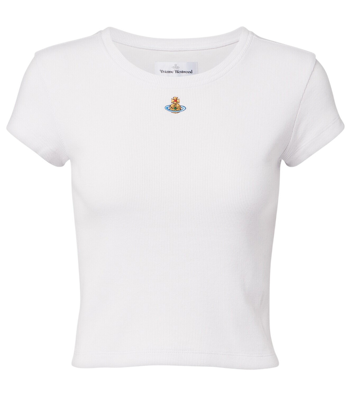 Vivienne Westwood Brown Kiss Heart T-Shirt Vivienne Westwood