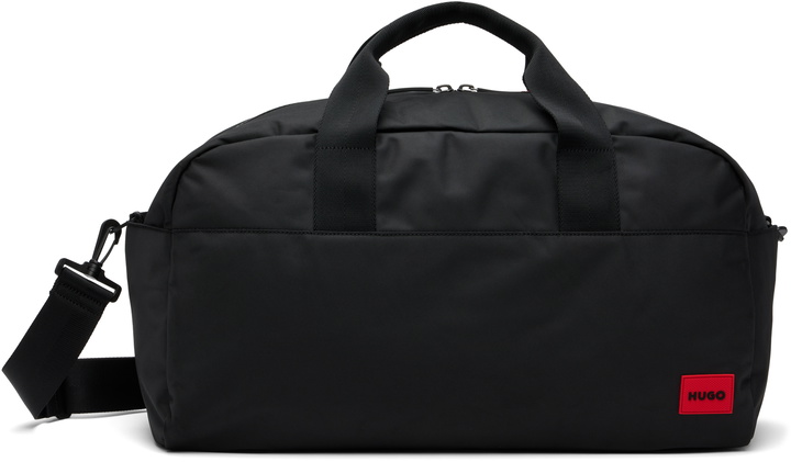 Photo: Hugo Black Logo Duffle Bag