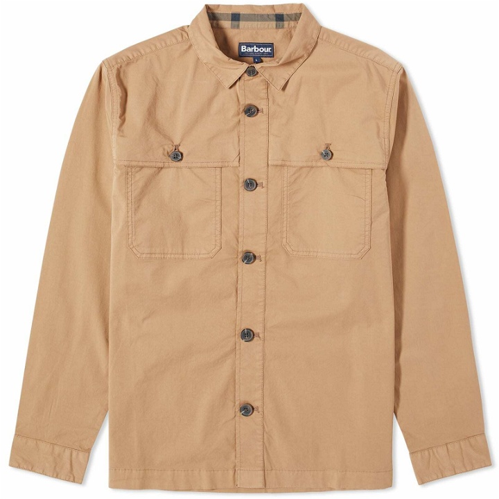 Photo: Barbour Men's Sidlaw Overshirt in Fossil