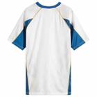 Umbro Panelled Raglan Football Jersey in Brillant White