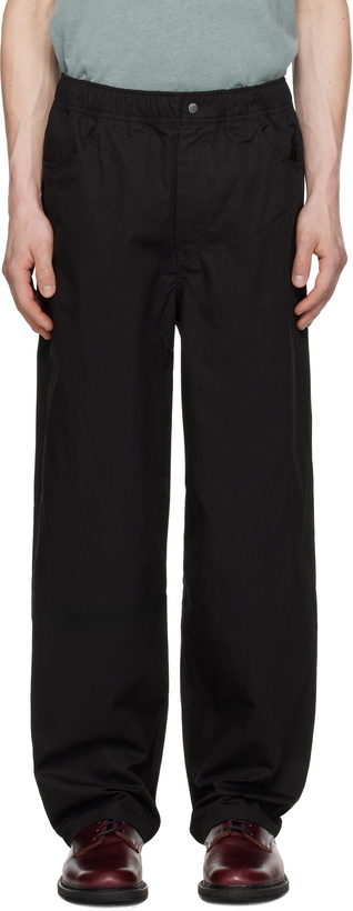 Photo: NORSE PROJECTS Black Ragnar Fine Broken Twill Trousers