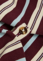 Damson Madder Noah Layered Striped Cotton Rugby top Multicoloured