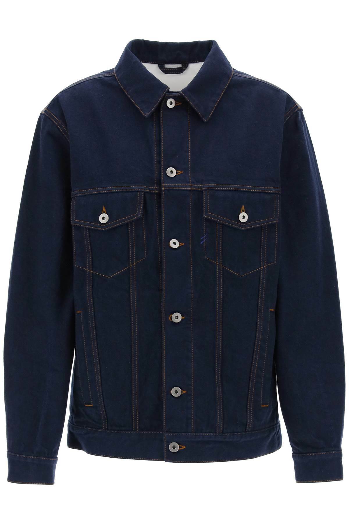 BURBERRY japanese denim jacket for men/w Blue Burberry