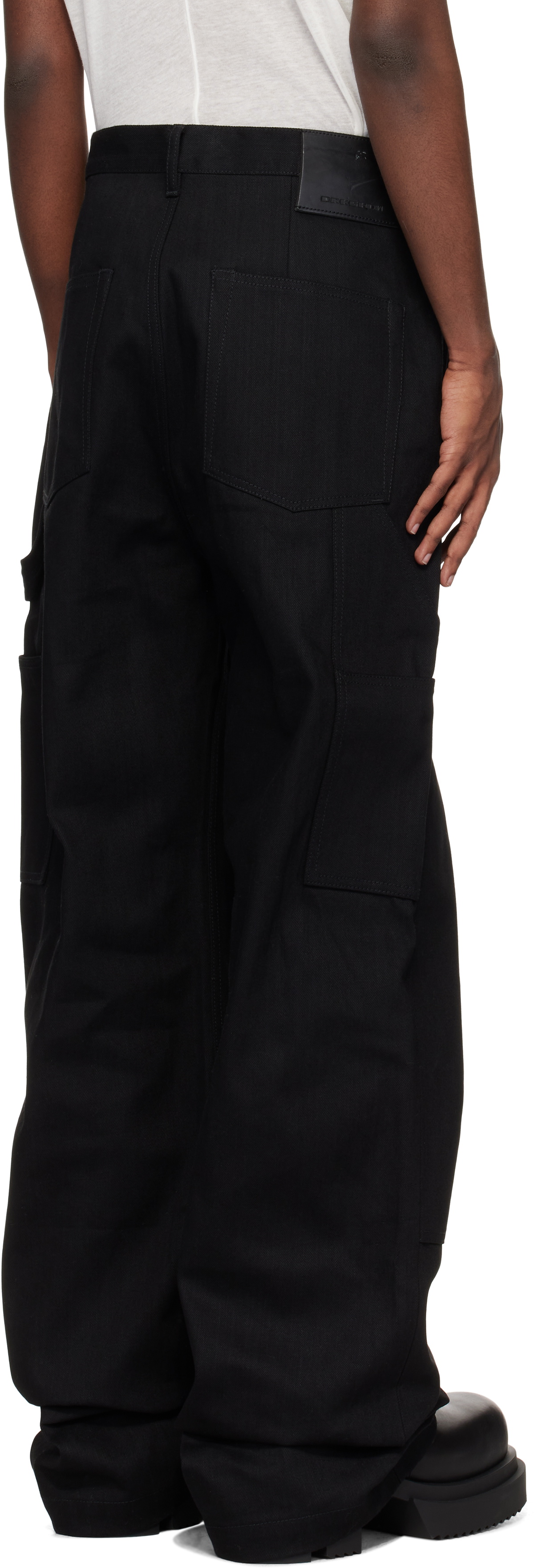 RICK OWENS Porterville Geth ジーンズ Black Porterville Geth Jeans by Rick Owens on Sale